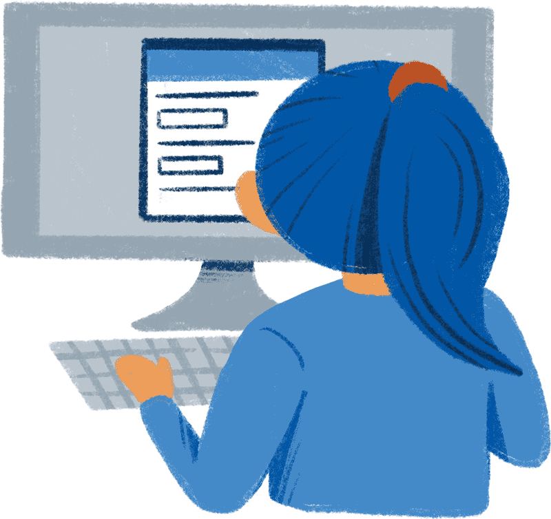 Customer Using Order Tracking System